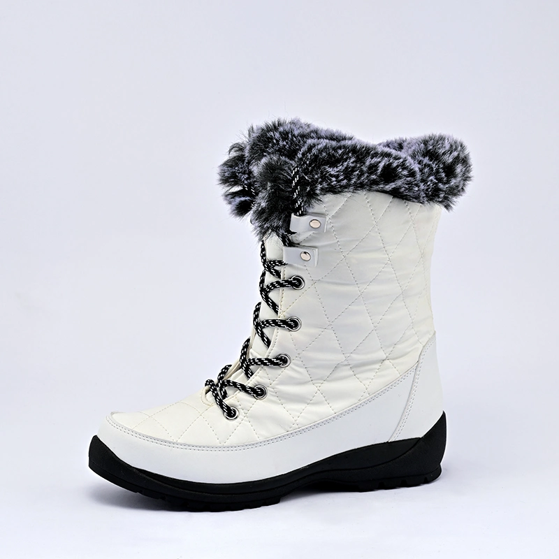Women Thickened Fur Thermal Insulation Material Winter Boots Warm Snow Boots