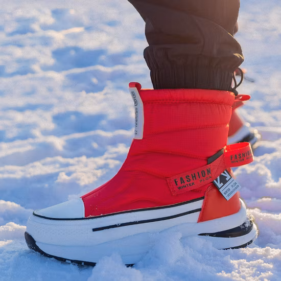 도매 겨울 여성 부츠, 방수 따뜻한 신발, 여성을 위한 겨울 발목 부츠